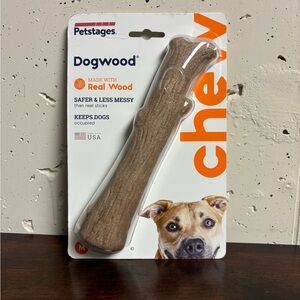 New Petstages Dogwood Wood Dog Moderate Chew Toy Medium